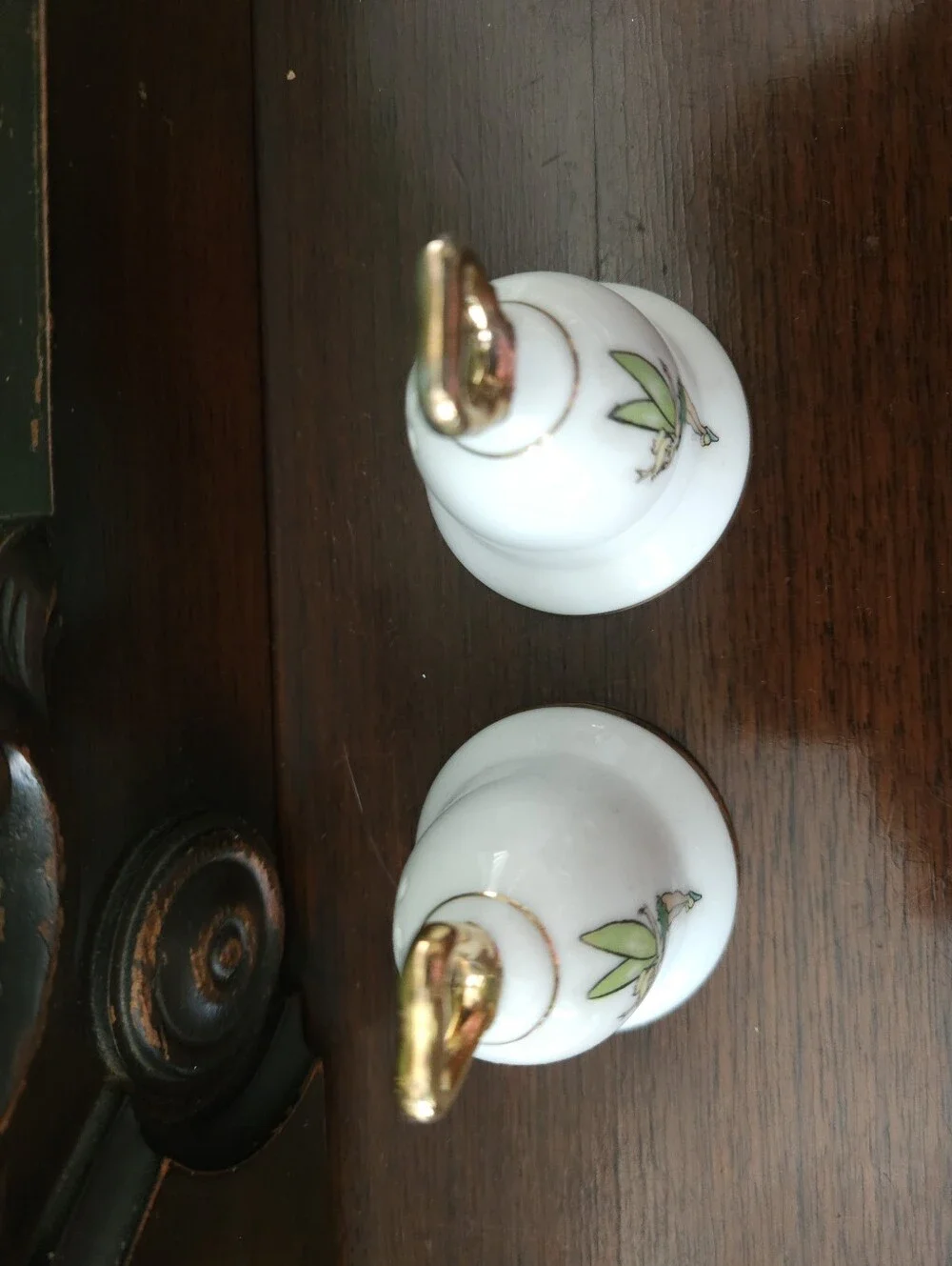 Vintage Disneyland Tinker Bell Salt & Pepper Shakers Made in Japan